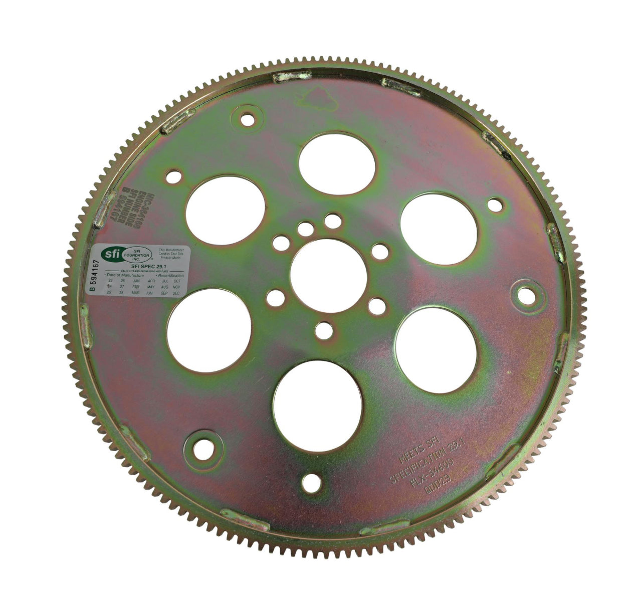 Engine Works SFI-Approved 168-Tooth Flexplate 364168