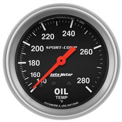 AutoMeter Sport-Comp Analog Gauges 3441